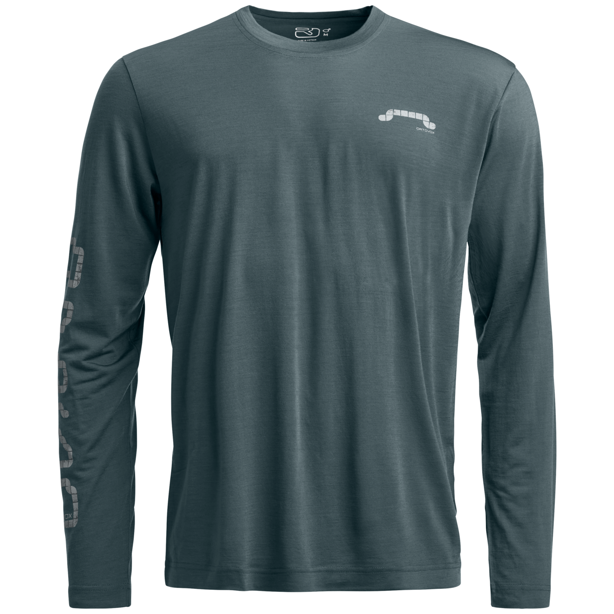 Męska koszulka Ortovox 150 Cool Pillow Long Sleeve Rozmiar: XL / Kolor: szary