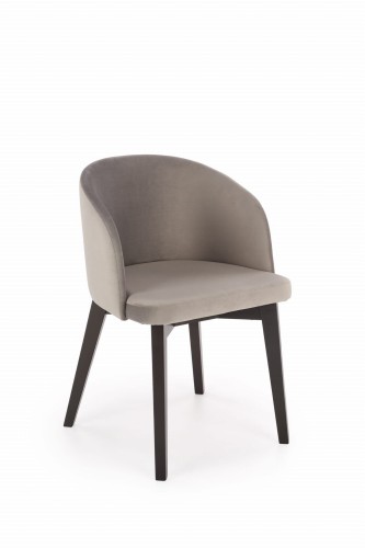 Flavio 2 krzesło tapicerowane kolor do wyboru nogi czarne