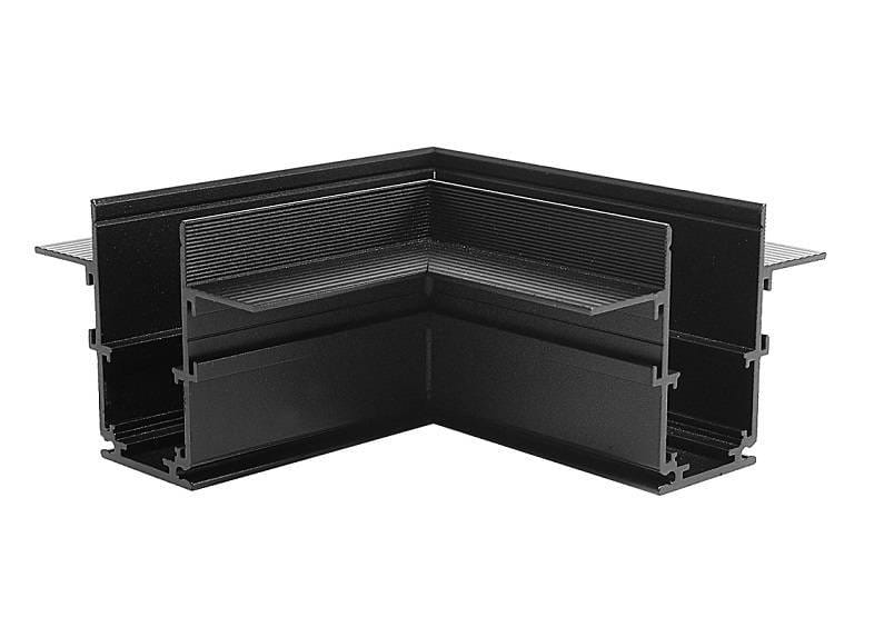 Łącznik kątowy do szyn magnetycznych podtynkowych LL-20A do płyt GK 9,5mm