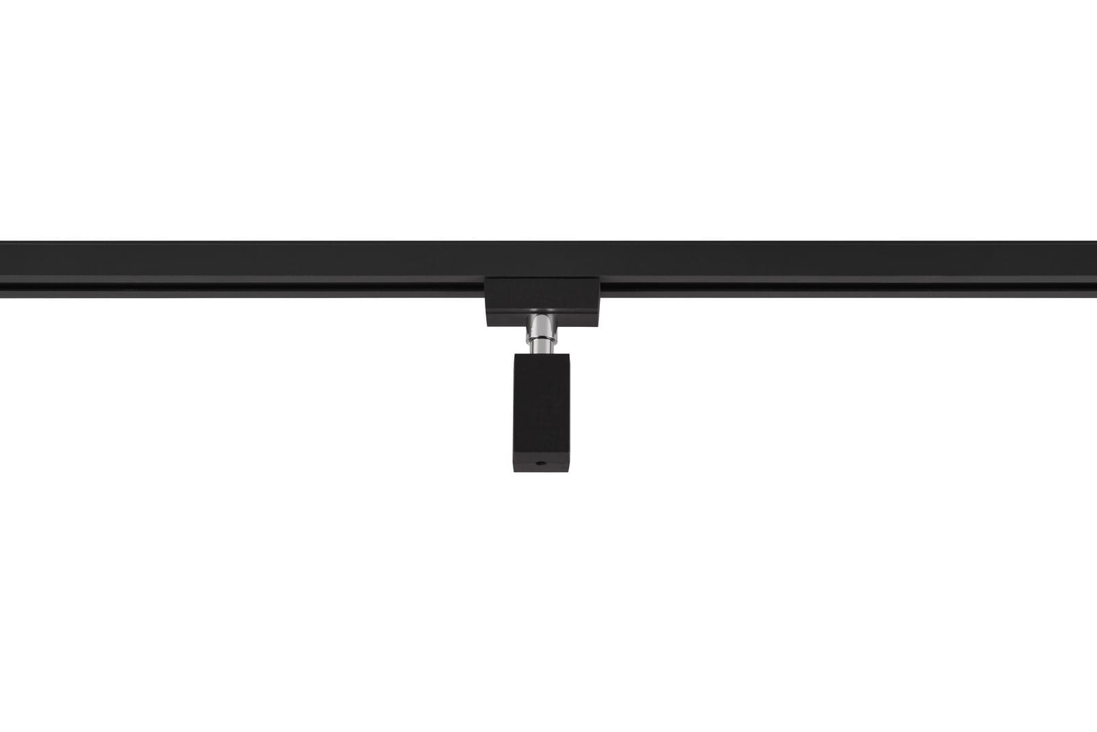 DUOLINE 703632 adapter do lamp wiszących czarny do szyn 2-fazowych