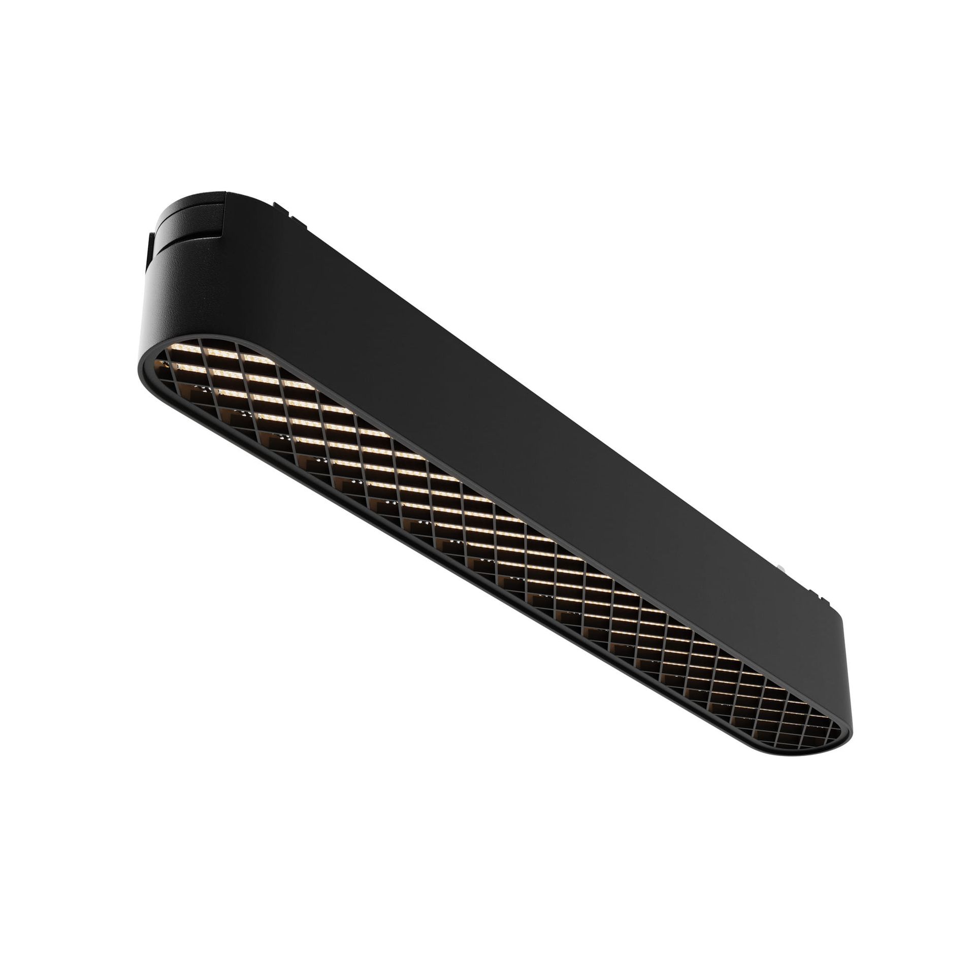 RADITY Basis Grid LED 12W 3000K 60 st 22cm lampa czarna do szyn magnetycznych