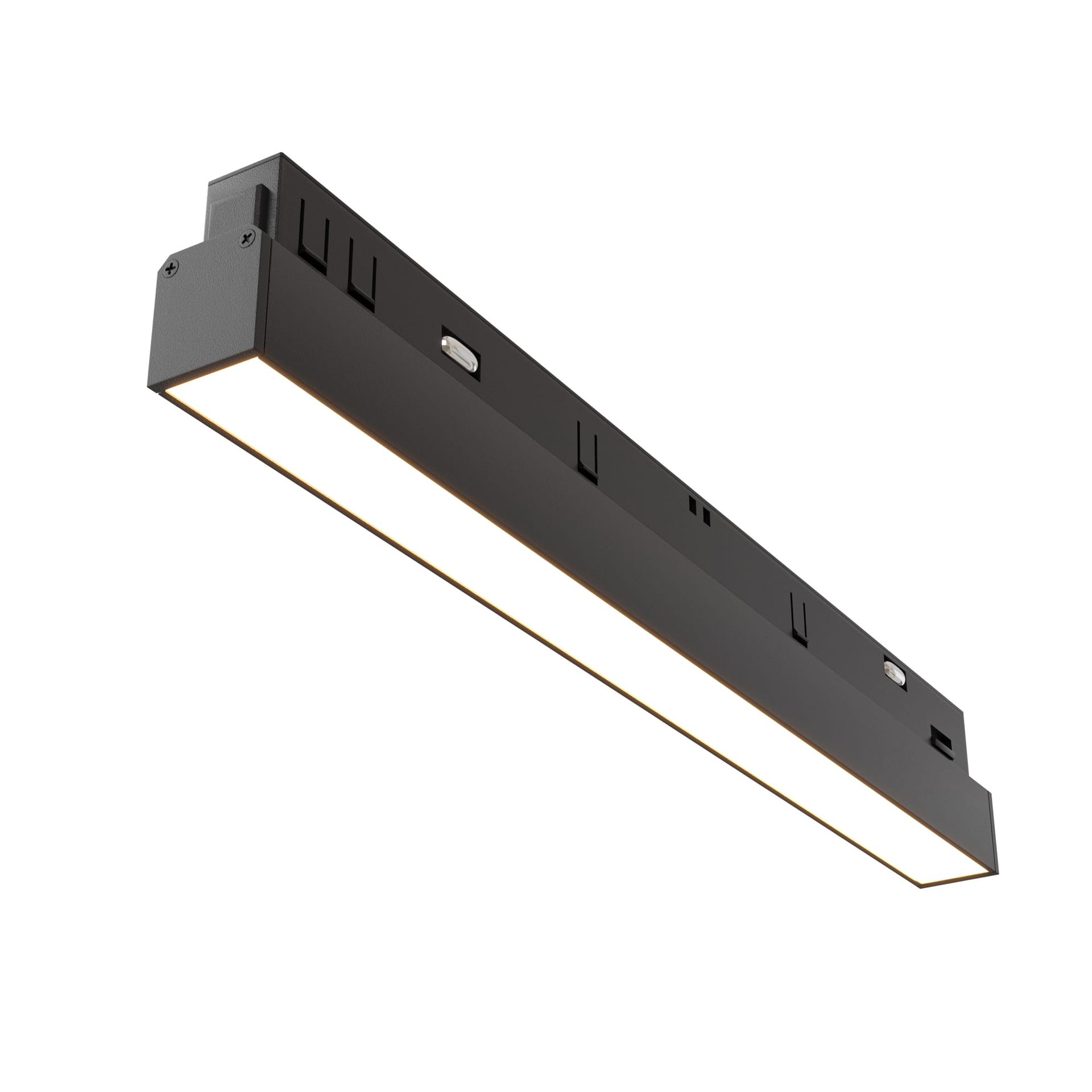 EXILITY Basis LED 12W 3000K 120 st 30cm lampa czarna do szyn magnetycznych
