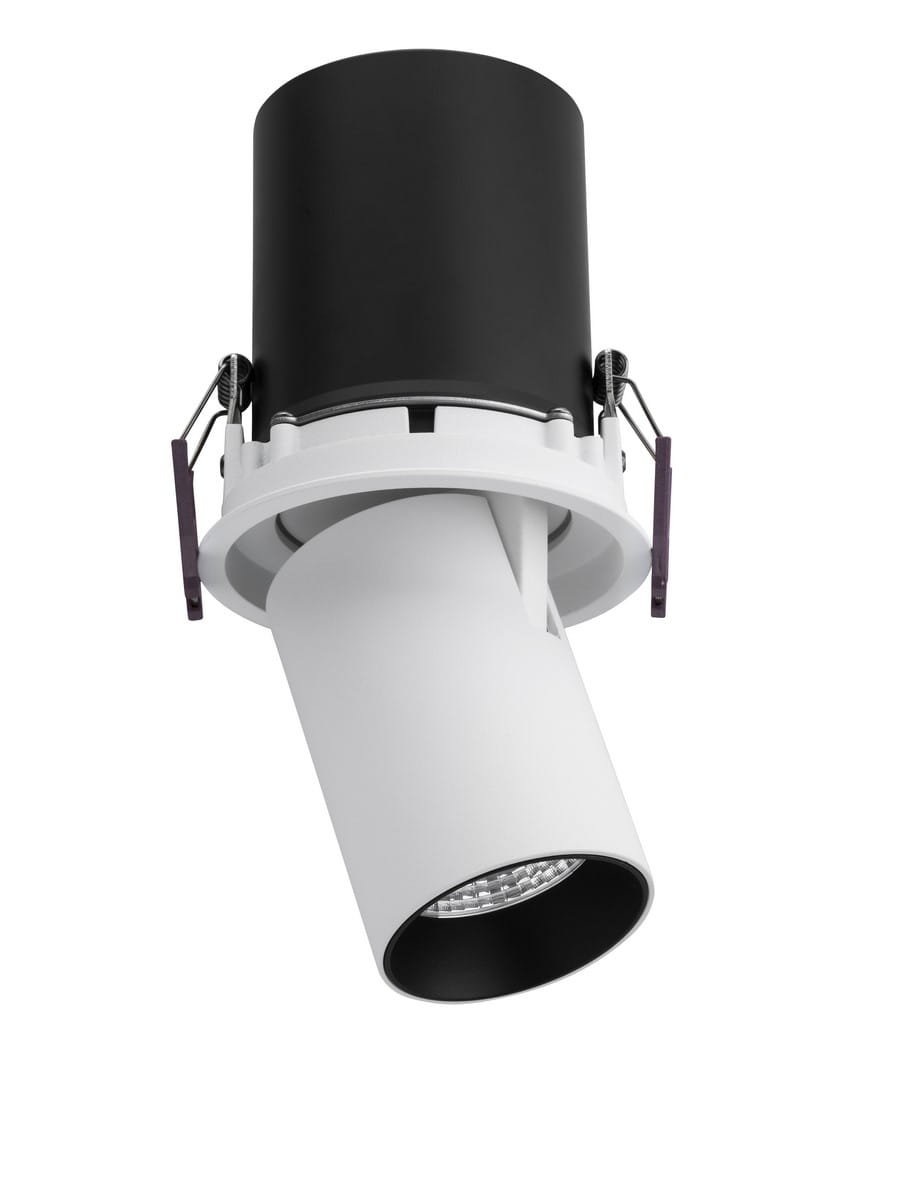 GARUPA LE61367 Lampa natynkowa cylindryczna aluminiowa o regulowanym kącie świecenia