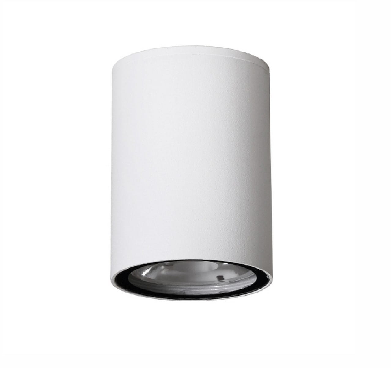 Luces Exclusivas SARAVENA LE71417 Lampa sufitowa zewnętrzna Walcowa Biała Wodoodporna