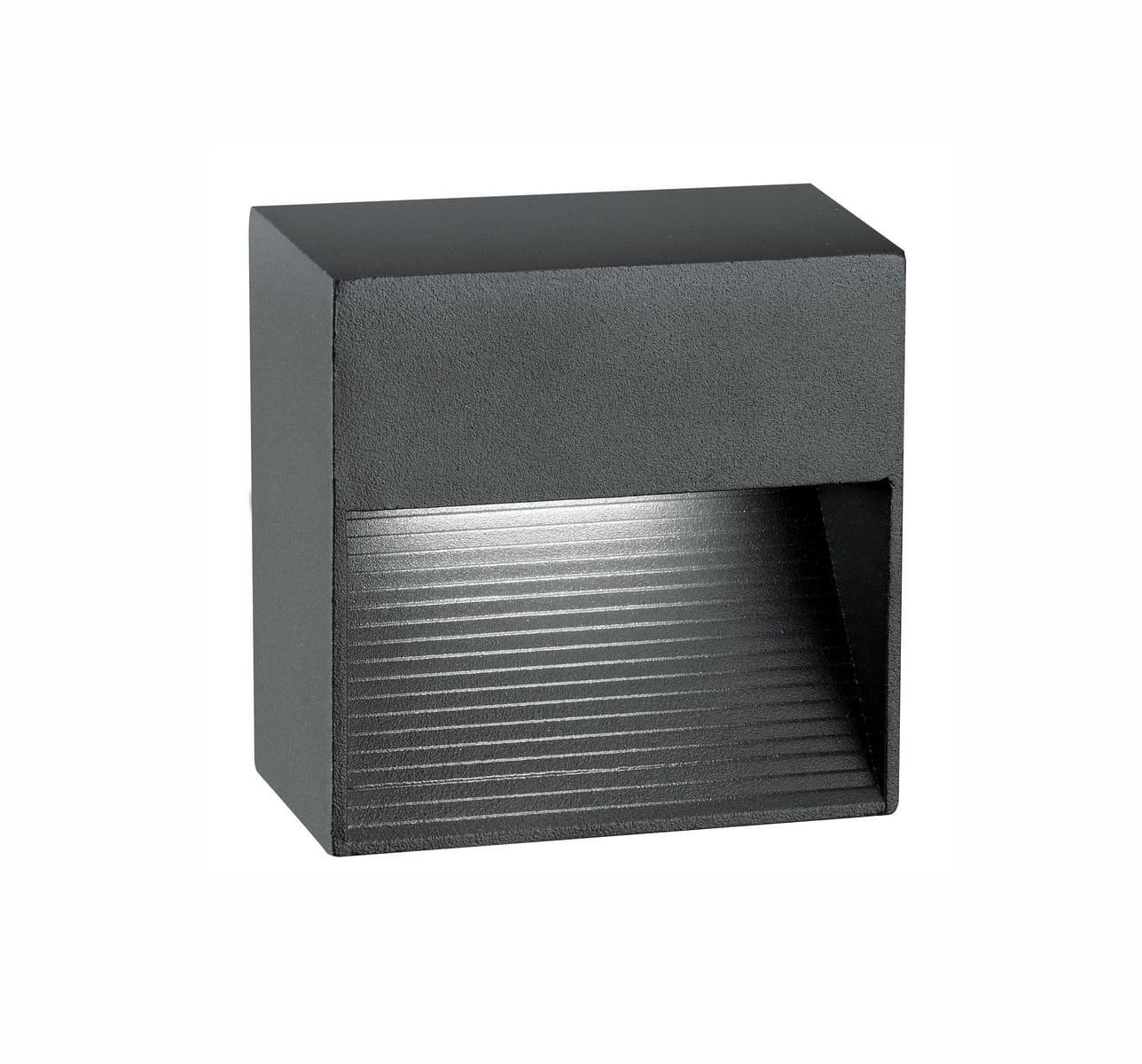 Luces Exclusivas Tartangal LE71429 Kinkiet zewnętrzny prostokątny aluminiowo-szklany odporny na warunki atmosferyczne