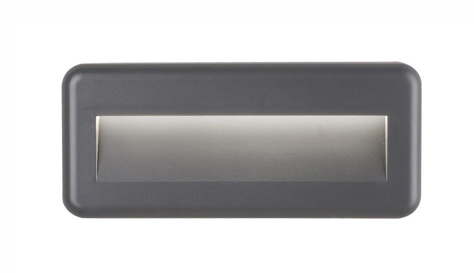 Luces Exclusivas TERRASSA LE71439 Kinkiet zewnętrzny prostokątny Ciemnoszary Wodoodporny