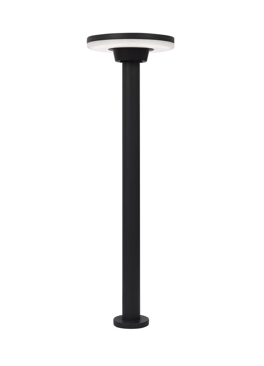 Luces Exclusivas MONTERIA LE71331 Ogrodowa lampa stojąca cylindryczna z okrągłym kloszem odporna na warunki atmosferyczne