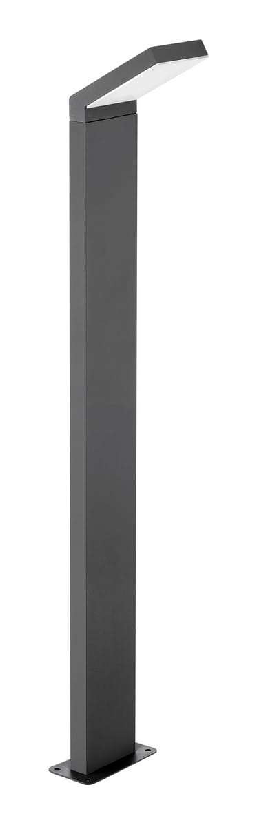 Luces Exclusivas NECOCHEA LE71343 Lampa ogrodowa stojąca prosta aluminiowa z prostokątnym kloszem