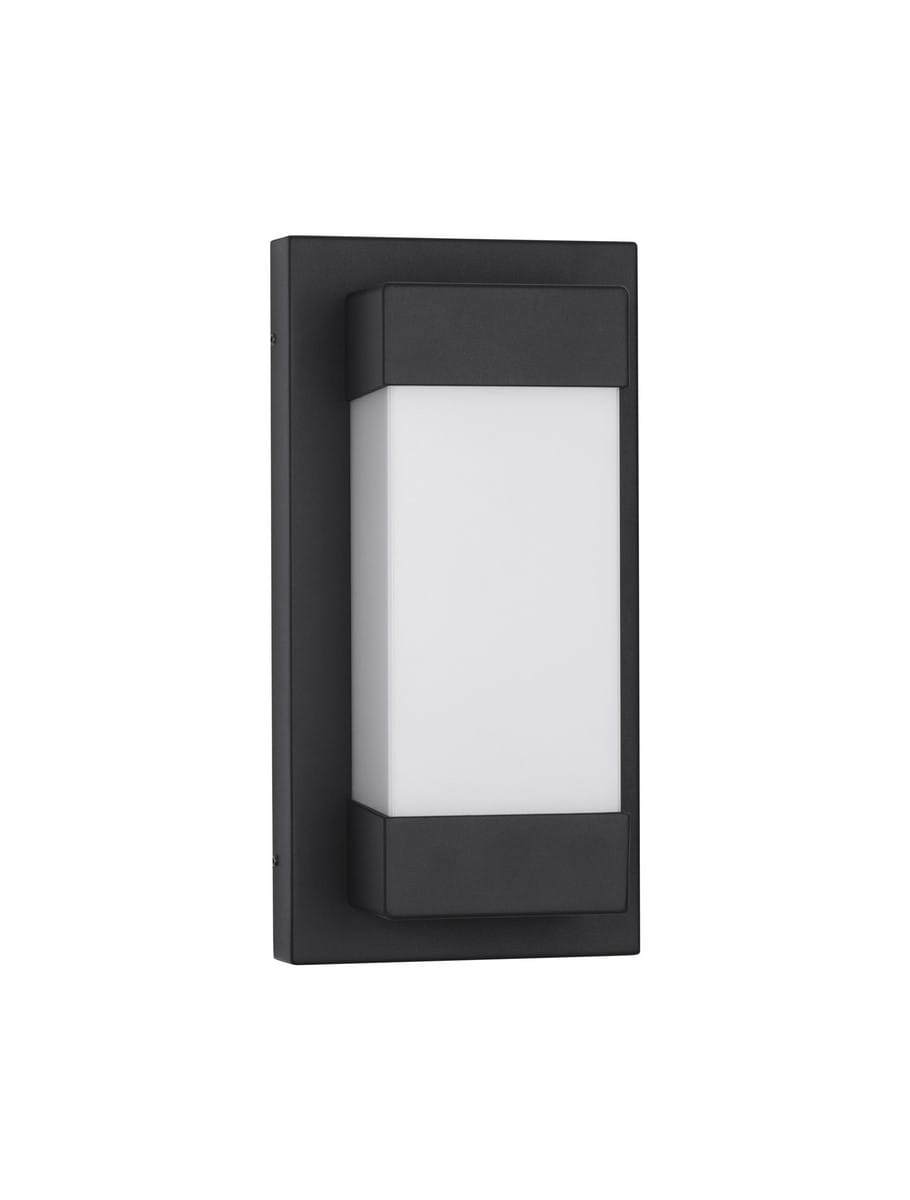 Luces Exclusivas BACUSA LE73528 Kinkiet zewnętrzny prostokątny aluminiowy z mlecznym akrylem odporny na warunki atmosferyczne