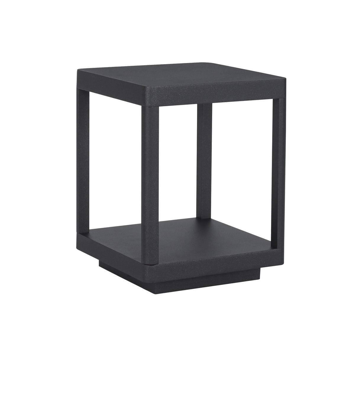 Luces Exclusivas NAUCALPAN LE71541 Lampa ogrodowa stojąca Kwadratowa aluminiowa antracytowa o wysokiej odporności na warunki atmosferyczne