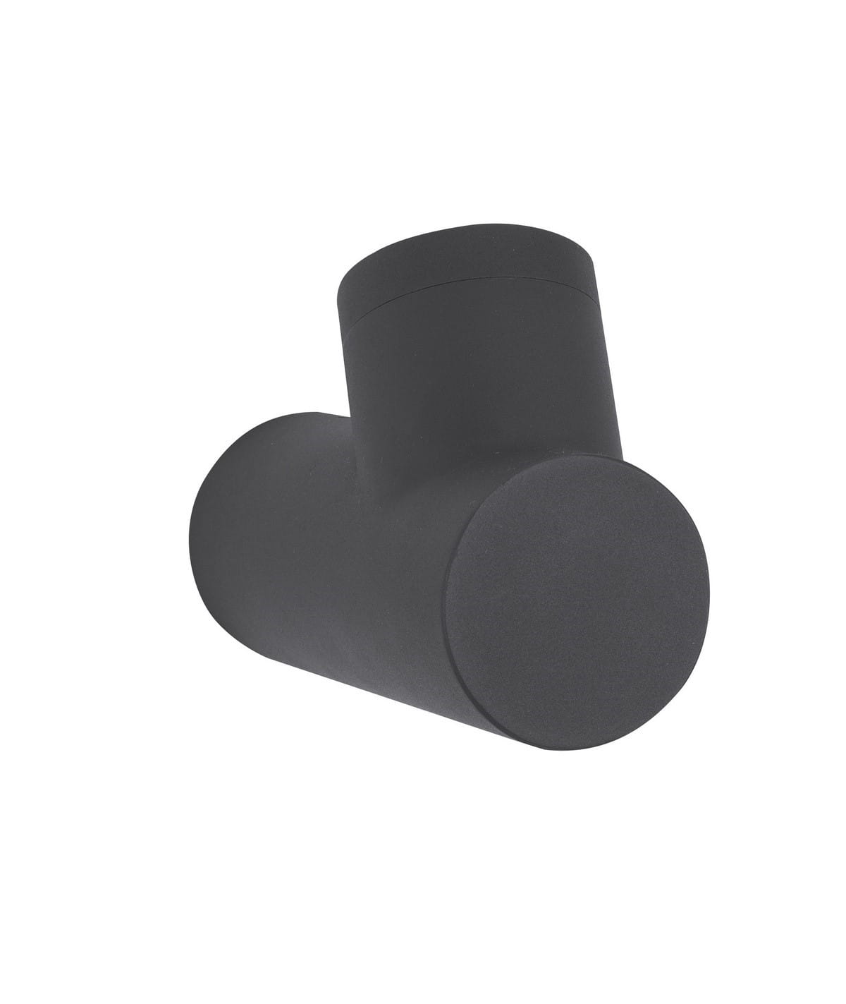 Luces Exclusivas MANICARAGUA LE71555 Kinkiet zewnętrzny cylindryczny szary odporny na warunki atmosferyczne