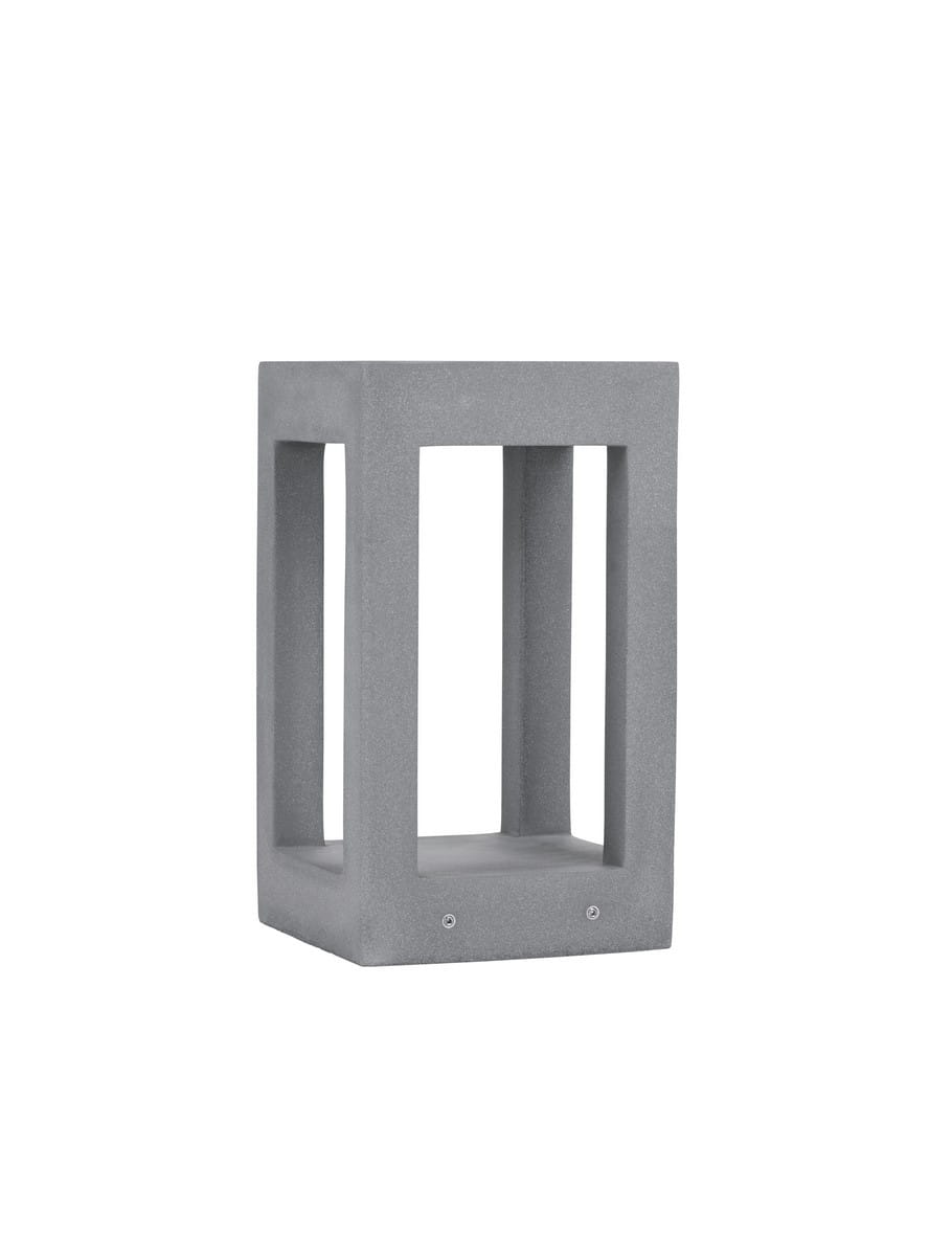 Luces Exclusivas ABSALON LE73571 Lampa ogrodowa stojąca Betonowa Kwadratowa Oświetlenie zewnętrzne IP65