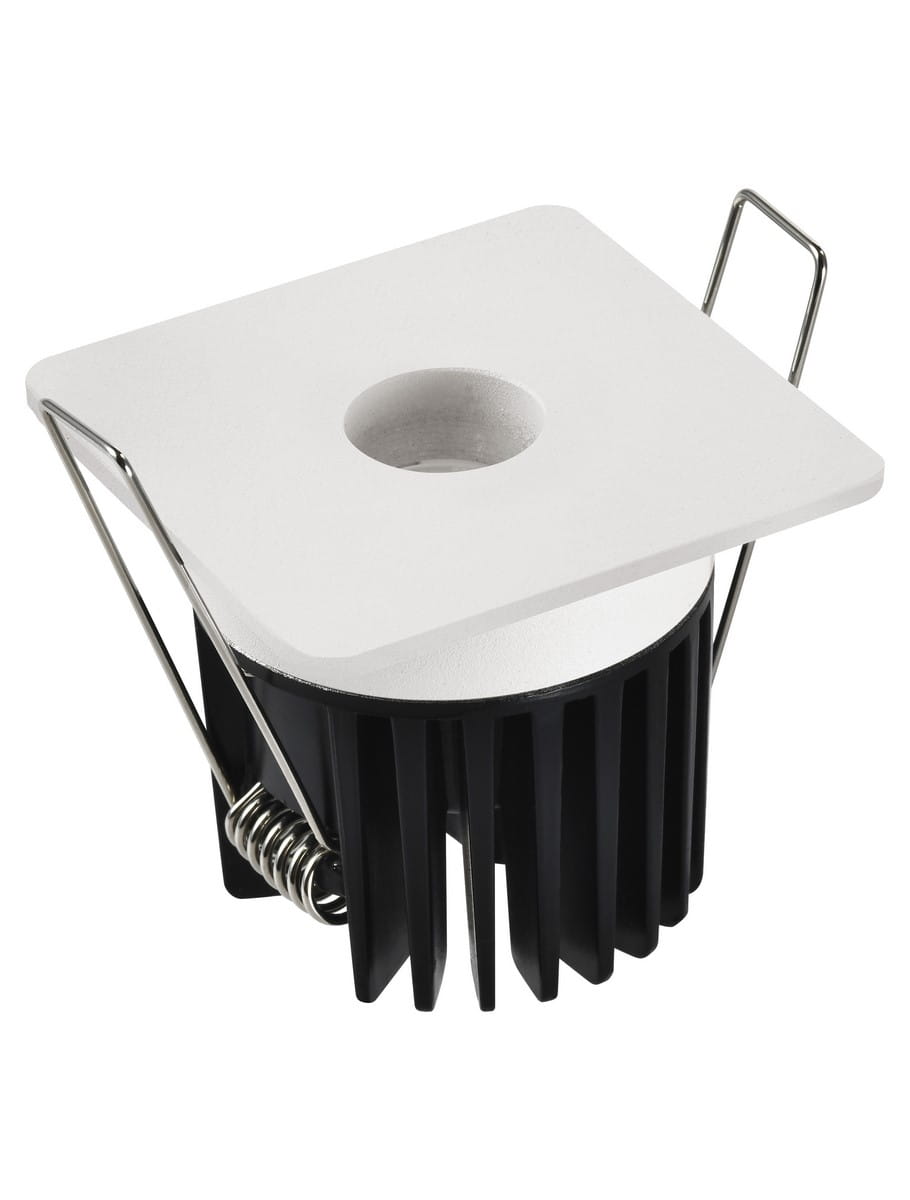 ACALAMA LE61602 Lampa natynkowa kwadratowa aluminiowa o minimalistycznym designie