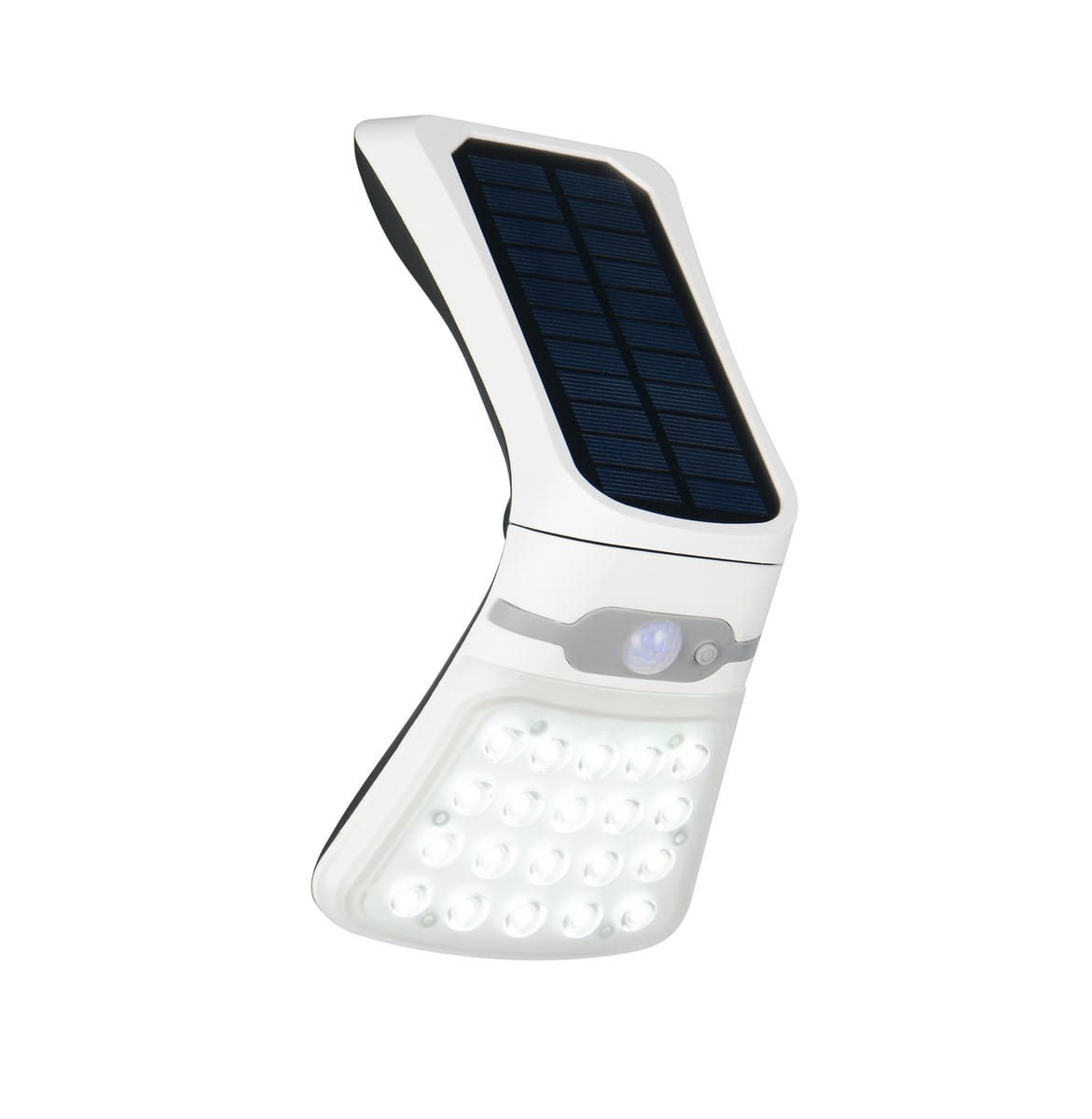 RL Light OLINDA R23146101 biały kinkiet solarny LED 3,5W z czujnikiem