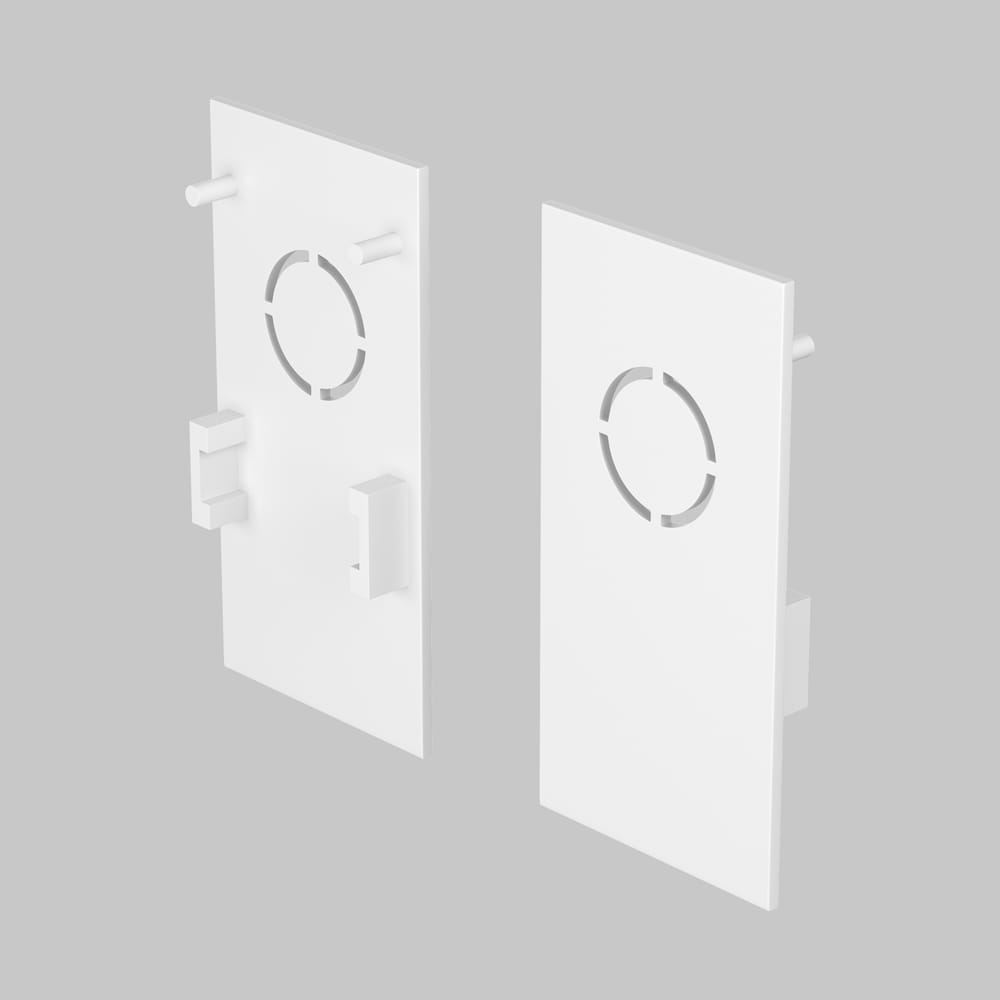 MAYTONI EXILITY zaślepka biała do szyny magnetycznej natynkowej 26mm