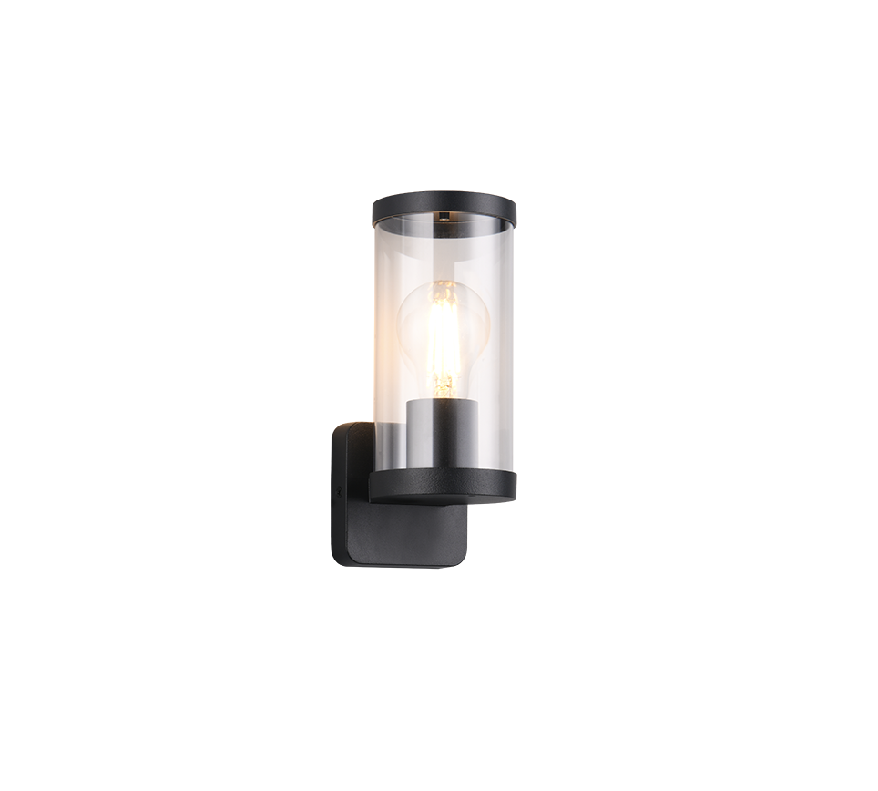 RL Light BONITO R21596132 kinkiet zewnętrzny 1xE27 czarny