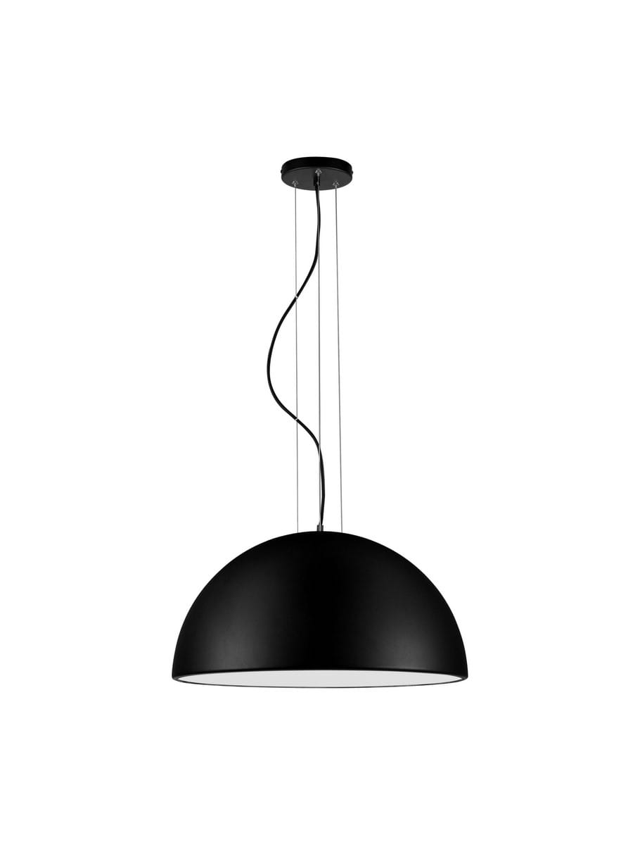 JULIACA LE44858 Nowoczesna lampa wisząca o półkolistym kloszu trójźródłowa