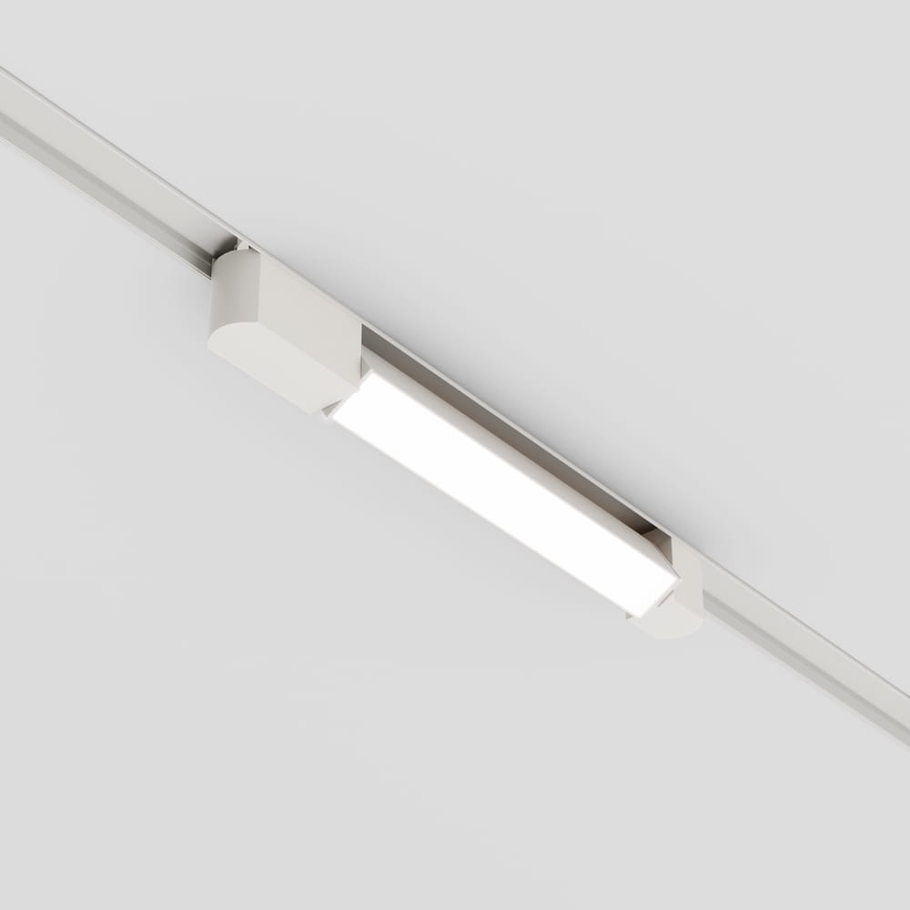 UNITY BASIS ROT TR104-1-12W3K-W-DE lampa regulowana biała LED 12W 3000K do szyny 1-fazowej