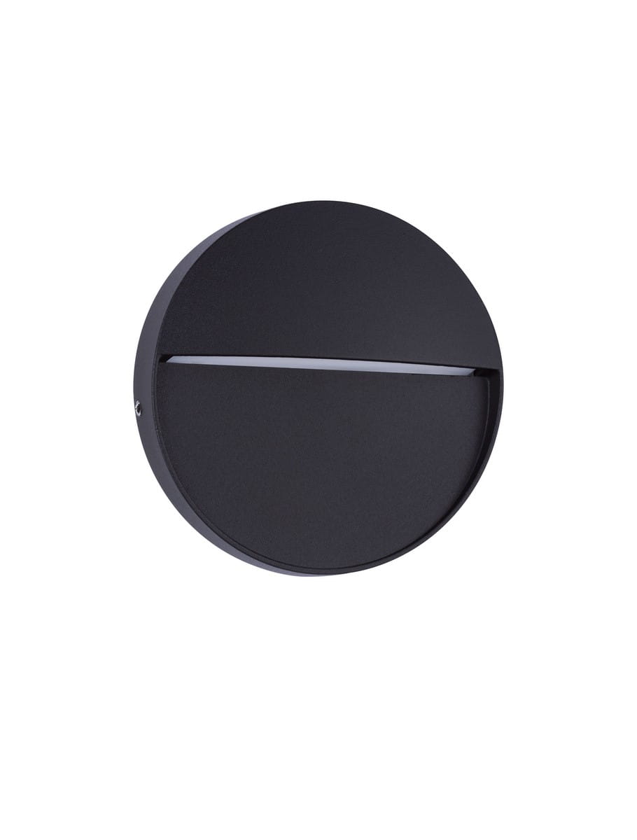 Luces Exclusivas IMPERIAL LE73766 Kinkiet zewnętrzny Okrągły aluminiowy o nowoczesnym designie