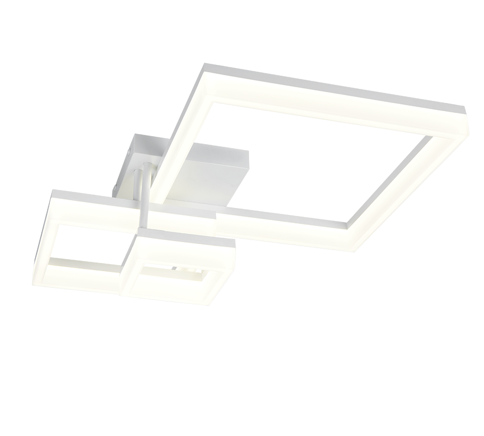 CAMINO R65771331 lampa sufitowa 66cm białe kwadraty LED 32W 4000K