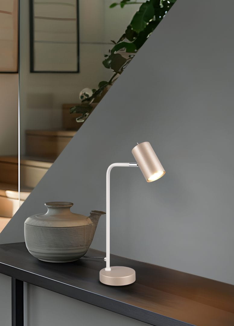 Trio MARLEY 512400165 lampa stołowa biurkowa kawowa regulowana 1xGU10