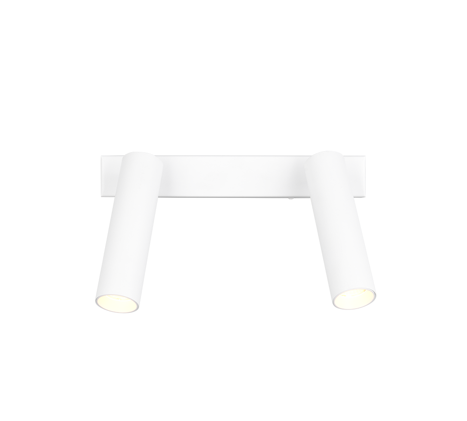AMBALA 849210231 biała lampa sufitowa ścienna regulowane reflektorki LED 2x5,5W DIM CCT