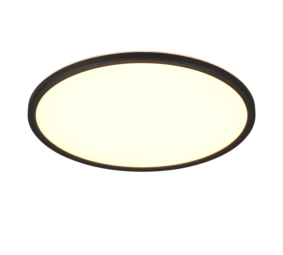 JOKO R63011902 czarny okrągły plafon fi 42cm LED 22W 2700-6500K DIM + pilot