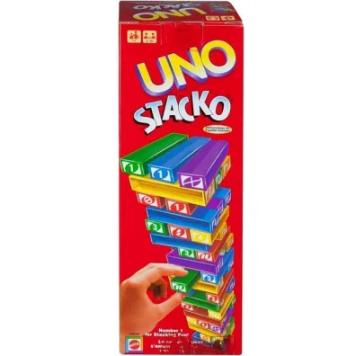 Uno - Gra Stacko Jenga Block Game