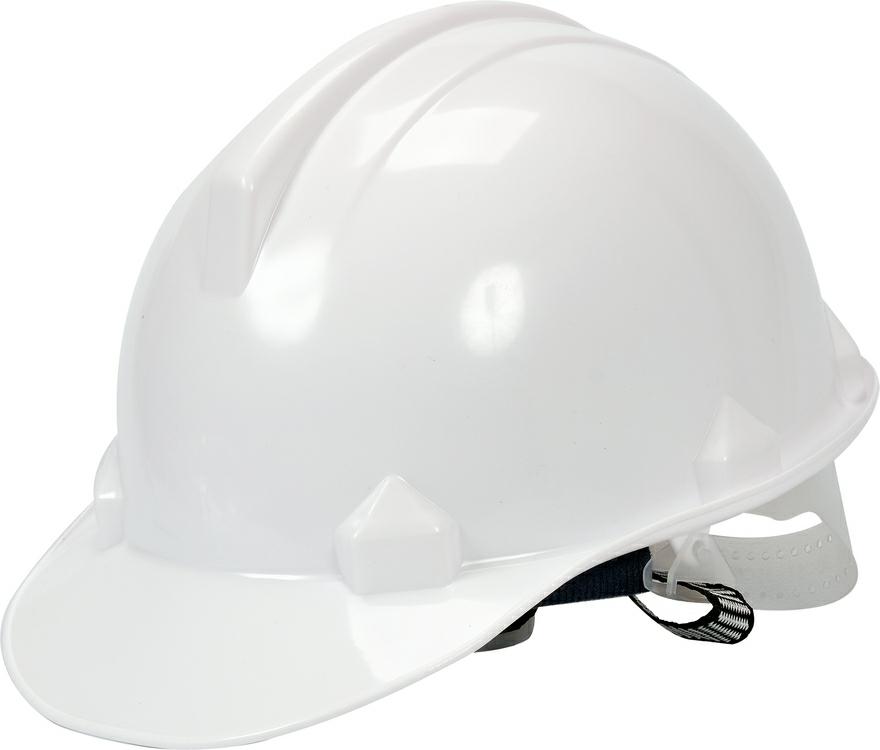 Vorel Toya kask ochronny biały hdpe