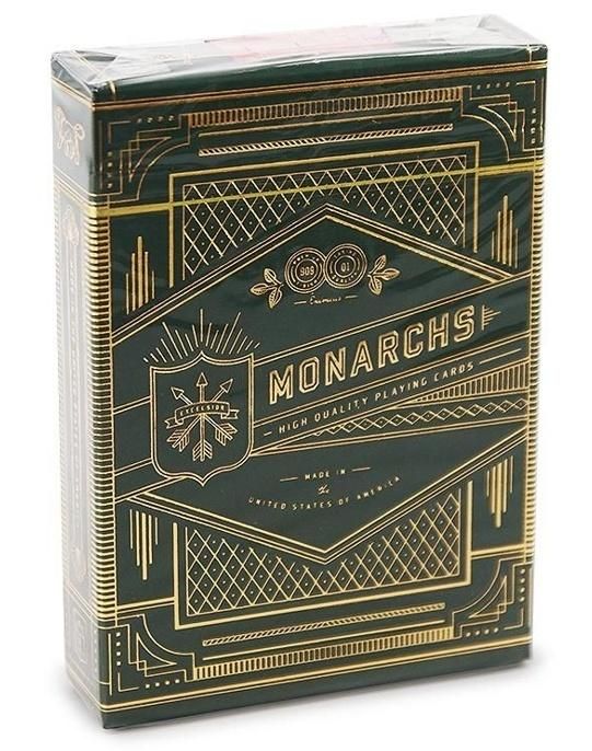 Karty Monarchs Green Bicycle - karty