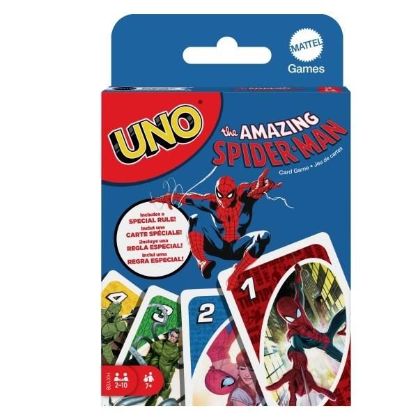 Uno Spider-Man Mattel - gra