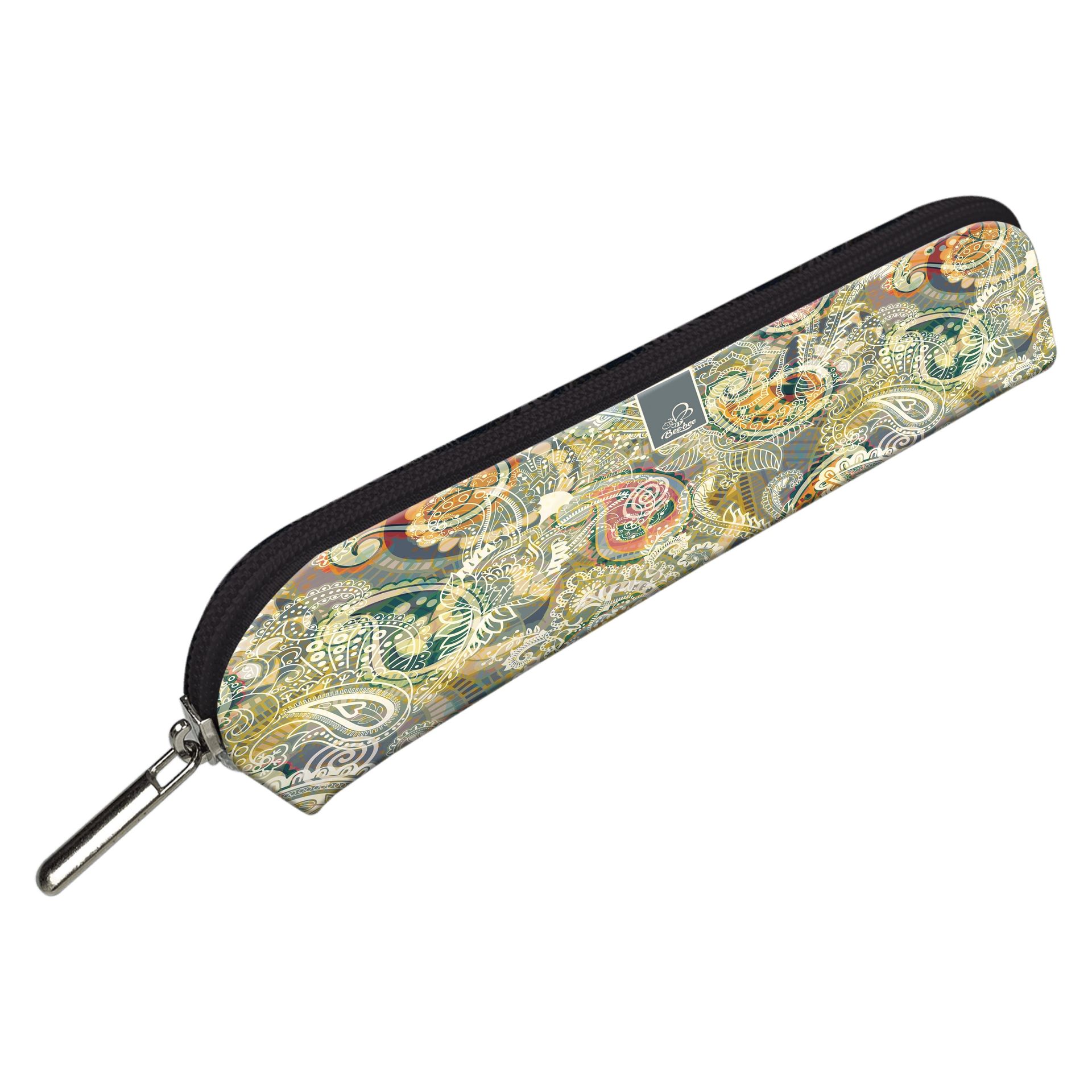 EV-Corp Piórnik mini Paisley Gold