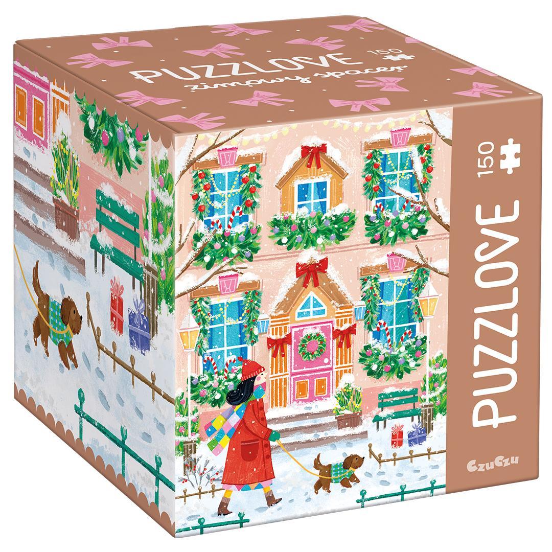 Puzzlove CzuCzu. Zimowy spacer 150 elementów