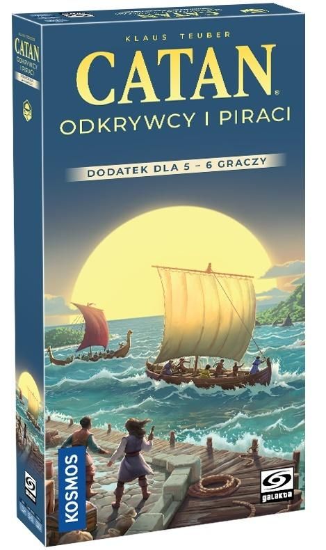 Catan: Odkrywcy i Piraci 56 graczy Galakta - gra