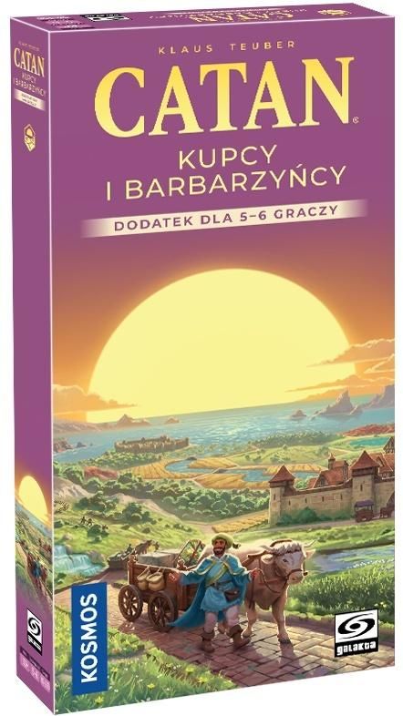 Catan: Kupcy i Barbarzyńcy 56 graczy Galakta - gra