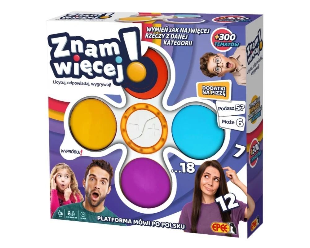 Gra Znam więcej Epee - gra