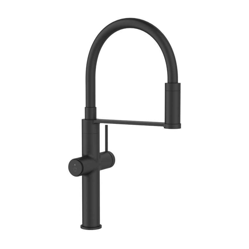 Bateria kuchenna z filtrem Astros czarna Invena