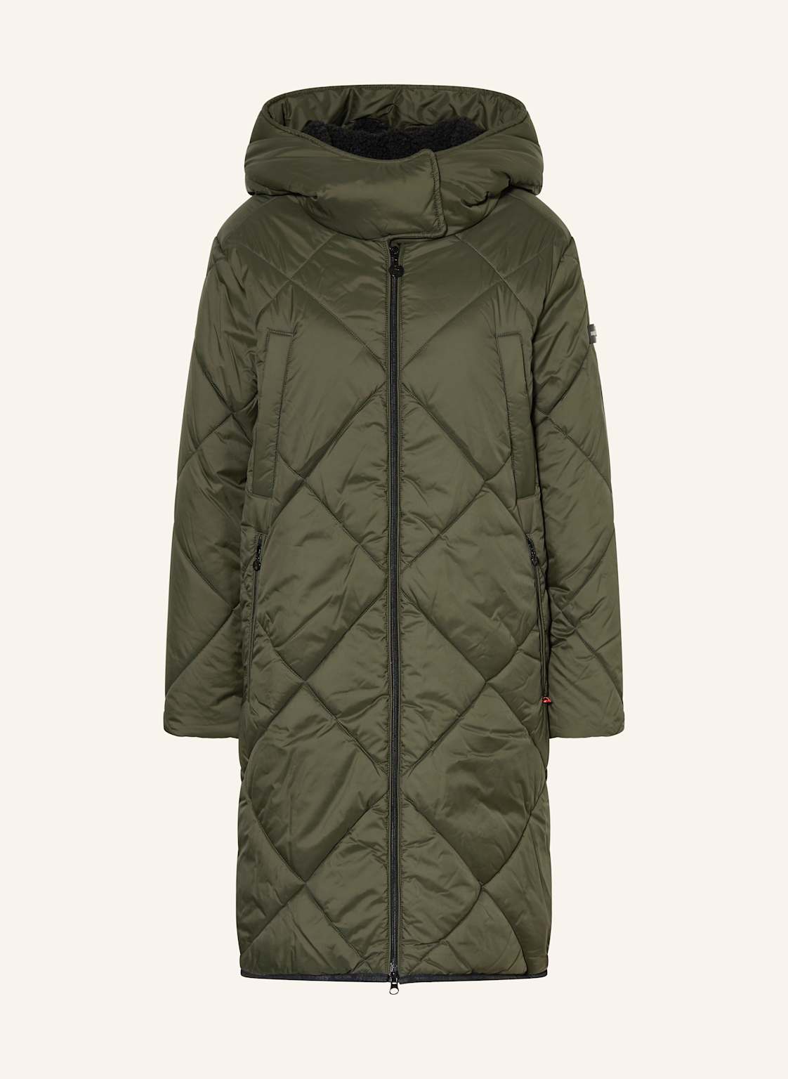 Frieda & Freddies Płaszcz Pikowany Richelle gruen