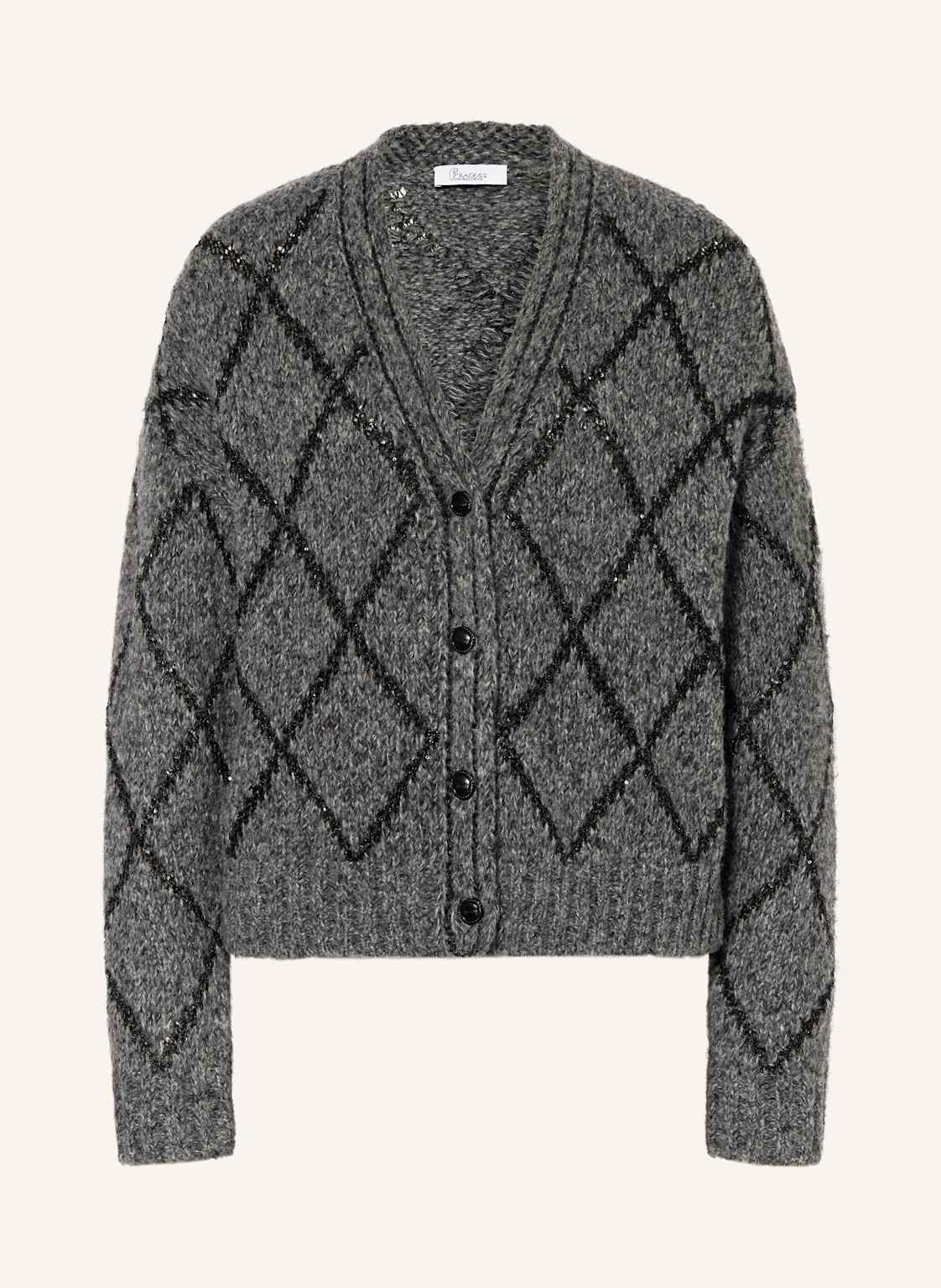 Princess Goes Hollywood Kardigan Z Cekinami grau