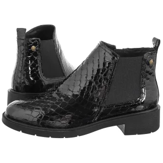 Botki Czarne P7219-01/00-7 (MA1429-b) Maciejka