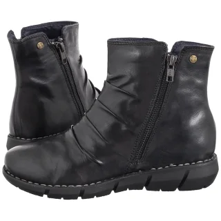 Botki Czarne P7232-01/00-7 (MA1435-a) Maciejka