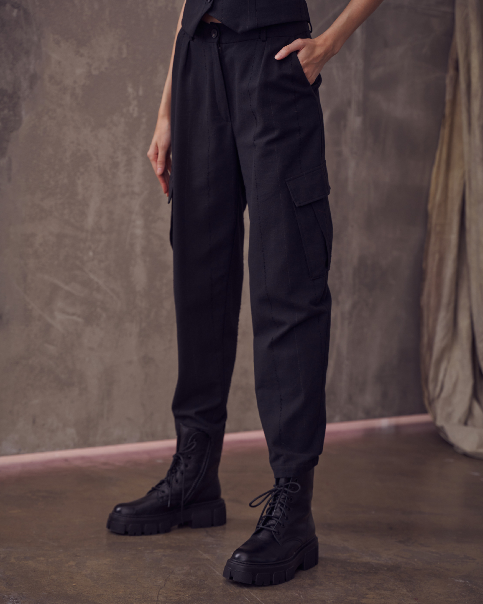 Spodnie Benett Czarny