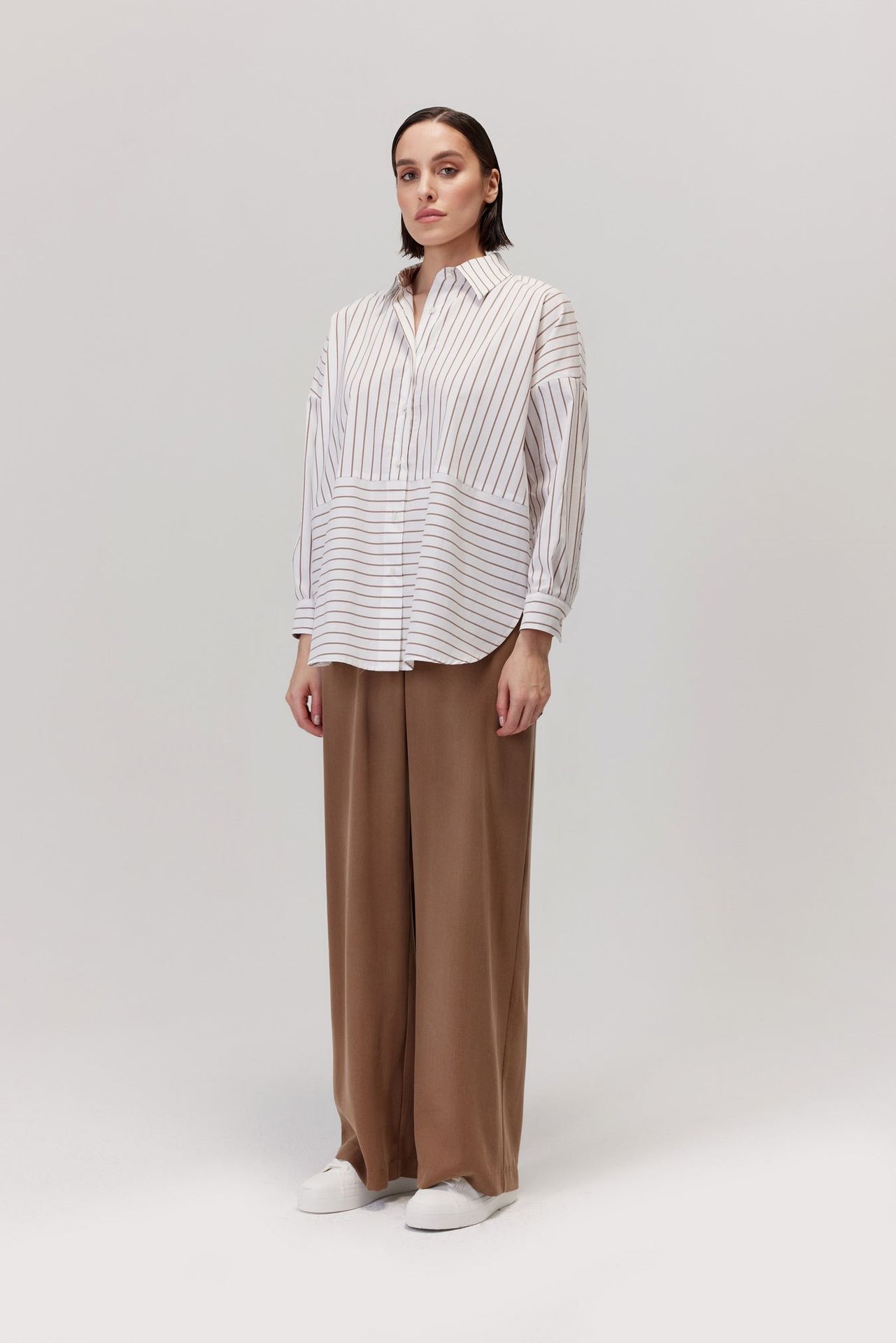 Koszula Arte pasy biała