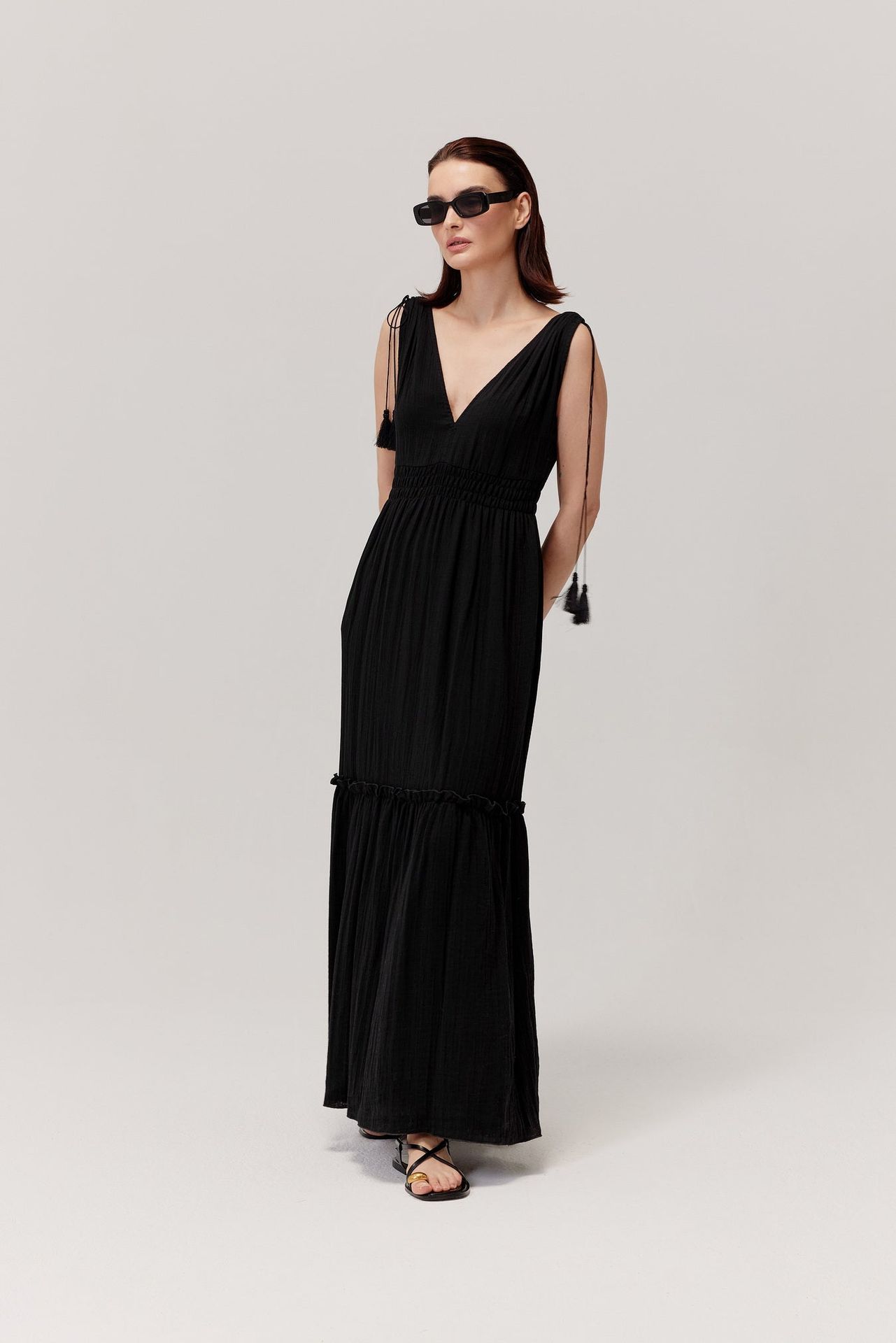 Sukienka w stylu boho Palmera czarna