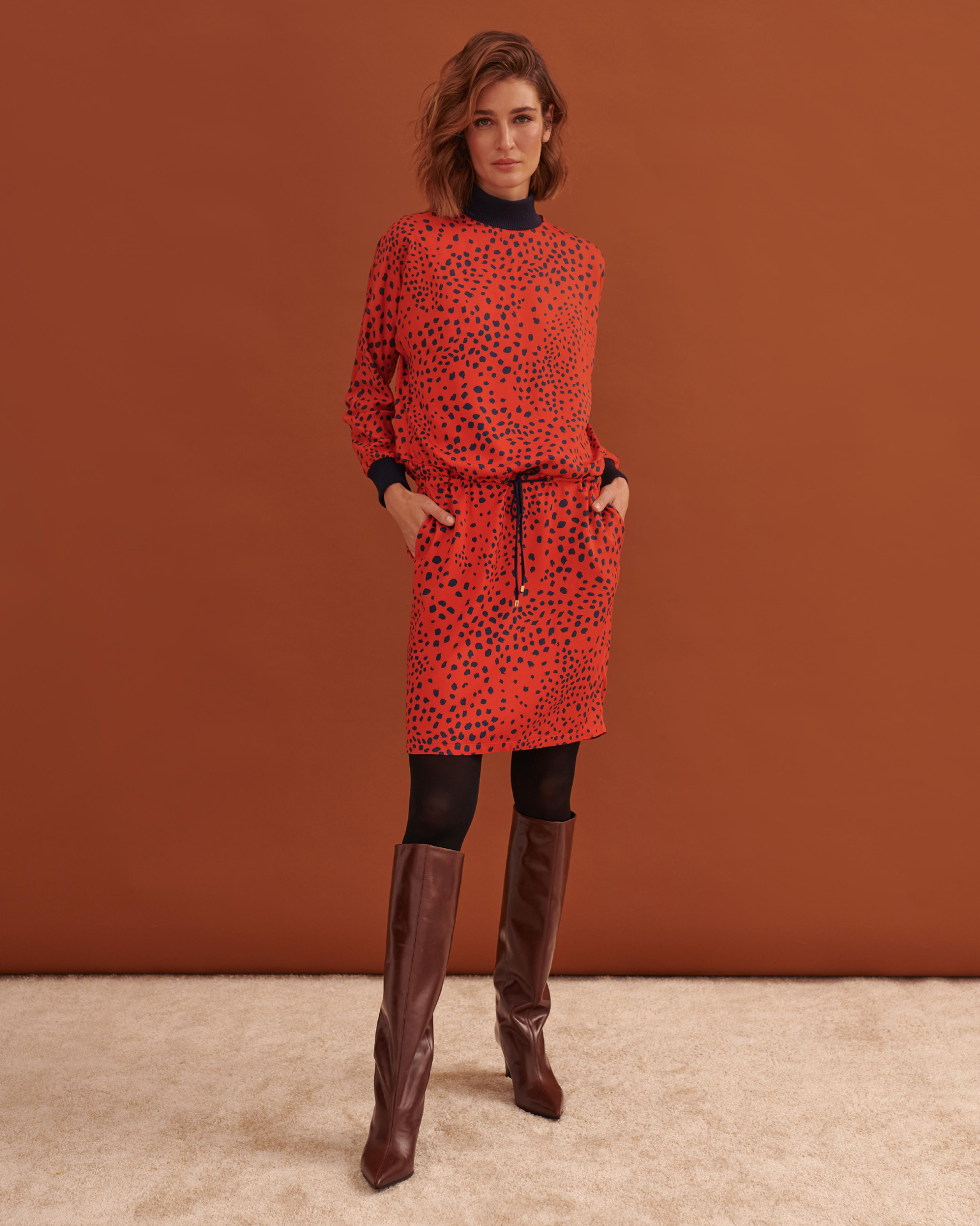 Sukienka Joyce Pomarańcz