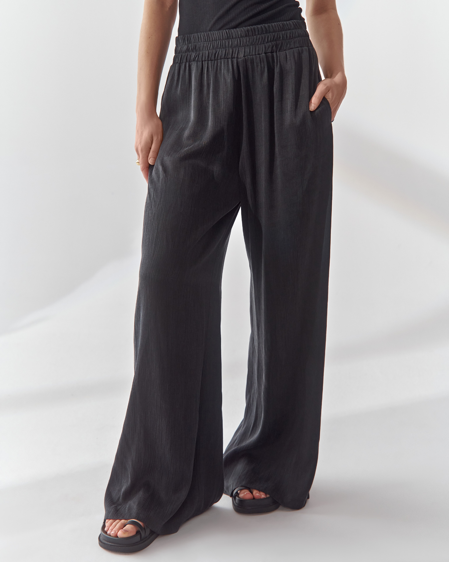 Spodnie Ponti Czarne