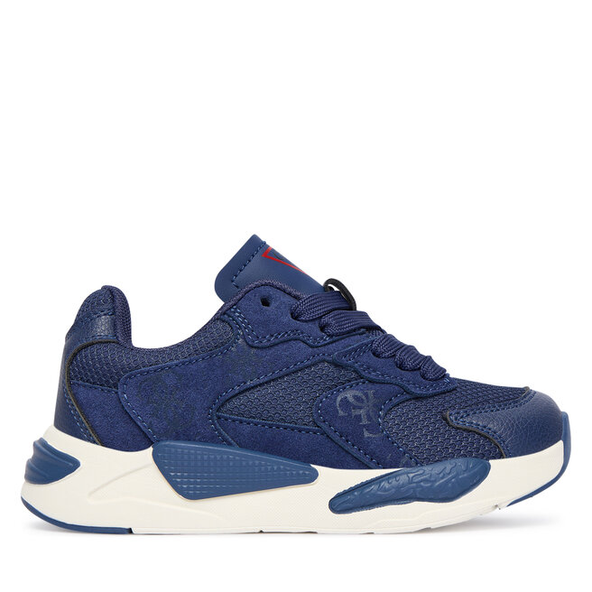 Sneakersy Guess N5BZ08 L0870 Granatowy