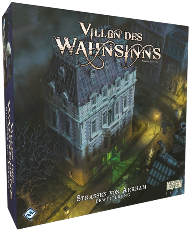 Asmodee Mansions of Madness: Second Edition - Streets of Arkham Mansions of Madness: Second Edition - Streets of Arkham: Expansion Gra planszowa Odgrywanie ról