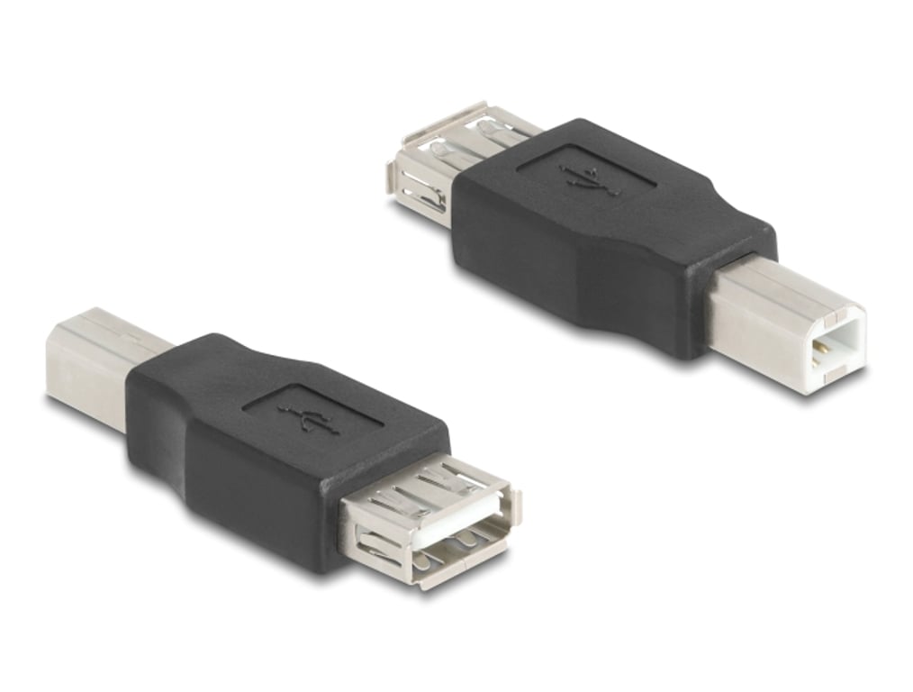 DeLOCK 67199 zmieniacz płci / kabli USB Type-B USB Type-A Czarny