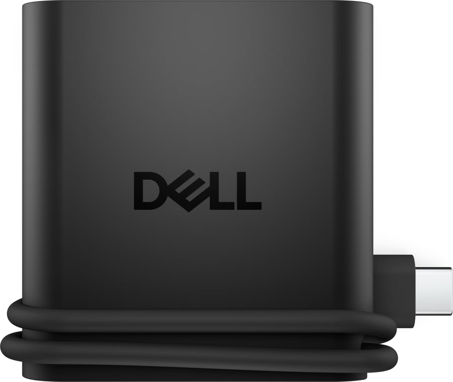 DELL DA225 Przewodowa USB 3.2 Gen 1 (3.1 Gen 1) Type-C Czarny DA225-BK-EMEA​
